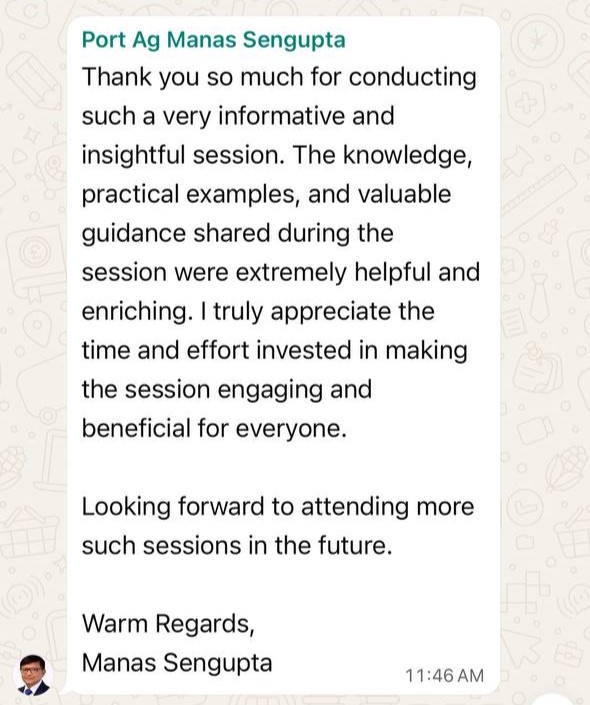 Student testimonial